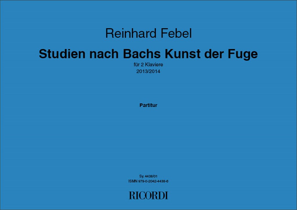 Studien nach Bachs Kunst der Fuge